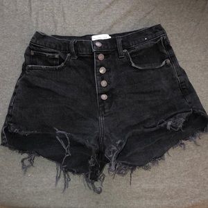 Abercrombie & Fitch High Rise Mom shorts